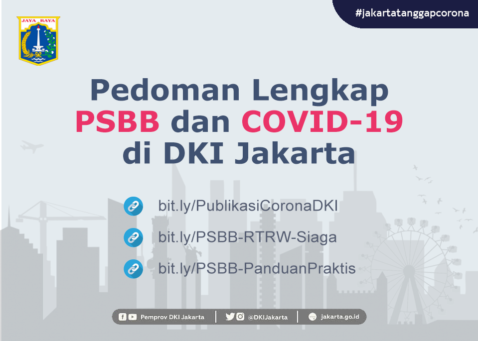 Pedoman Lengkap PSBB dan Informasi Tanggap COVID-19 di DKI Jakarta