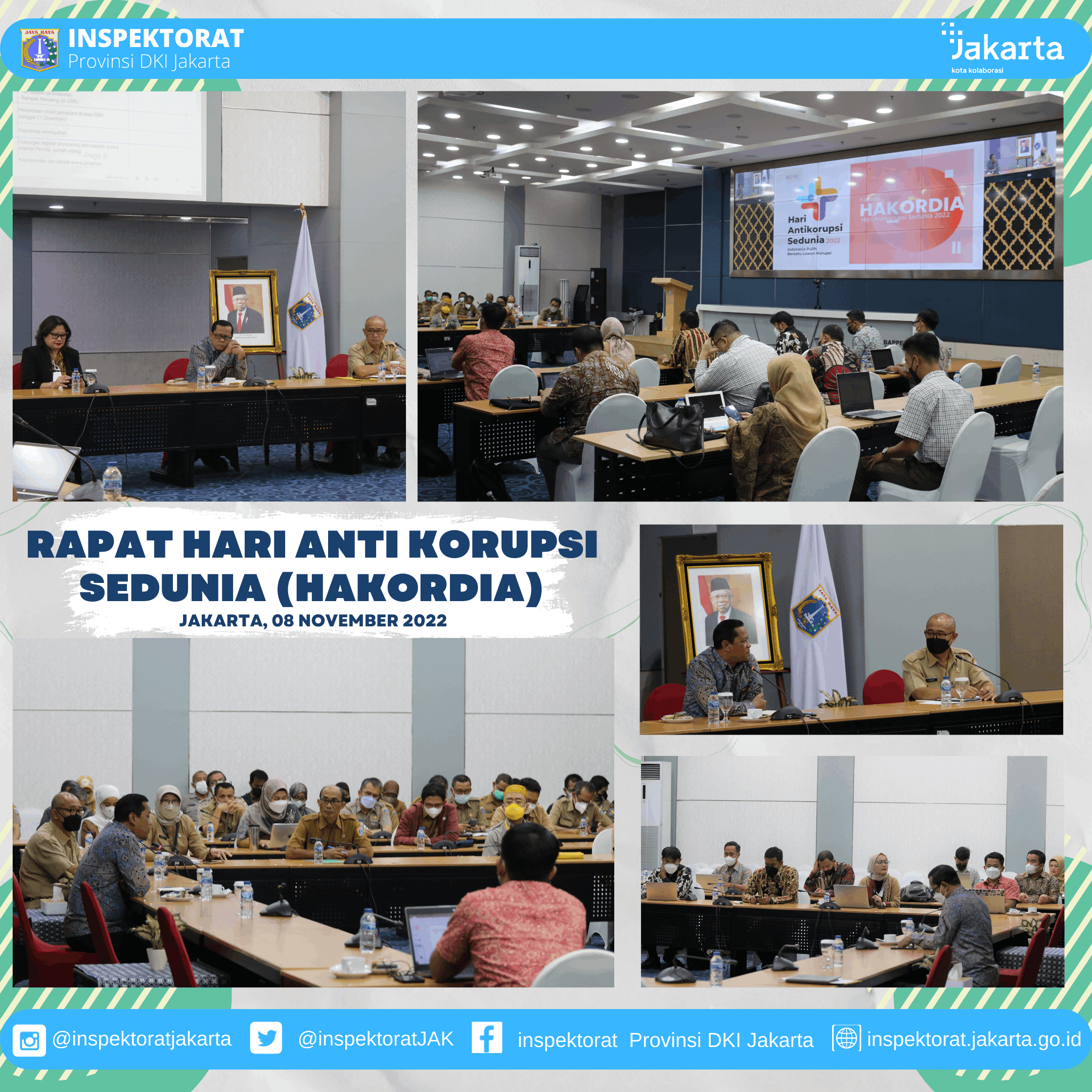 Rapat Hari Anti Korupsi Sedunia (Hakordia)